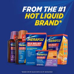 Theraflu Multi-Symptom Severe Cold and Theraflu Nighttime Severe Cold and Cough Hot Liquid Powder Combo Pack 12 count Box (Expiry -12/31/2024)